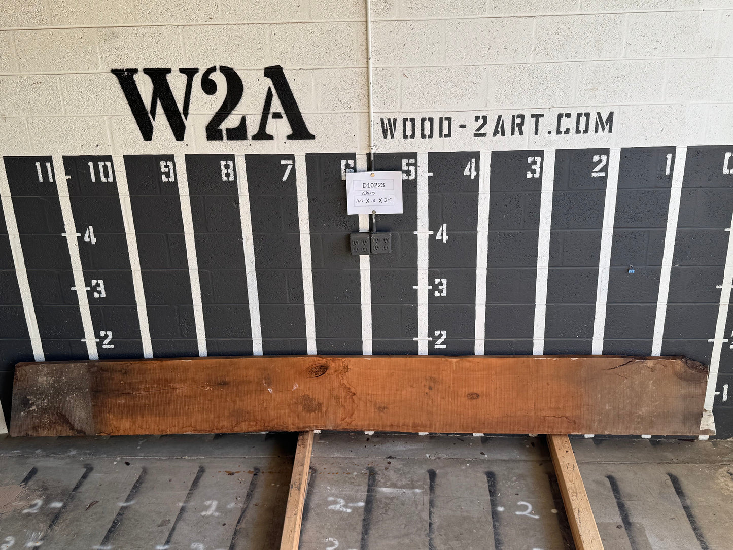 10/4 Cherry <br> 147" x 16" x 2.5" <br> D10223