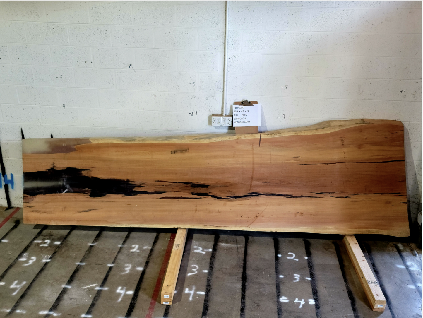 Sapucacia Wood / Jicaro 150 x 42 x 3 (41/42) FormanAmy