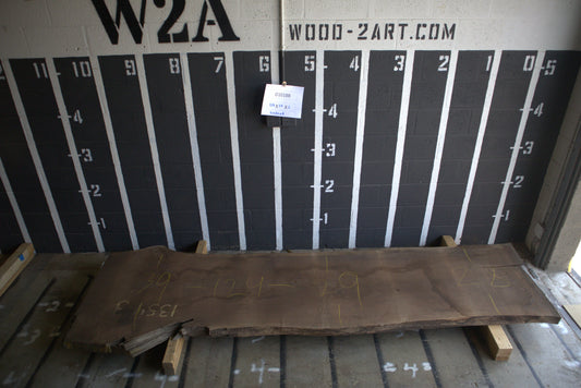 10/4 Walnut <br> 124" x 33" x 2.5" <br> D10188