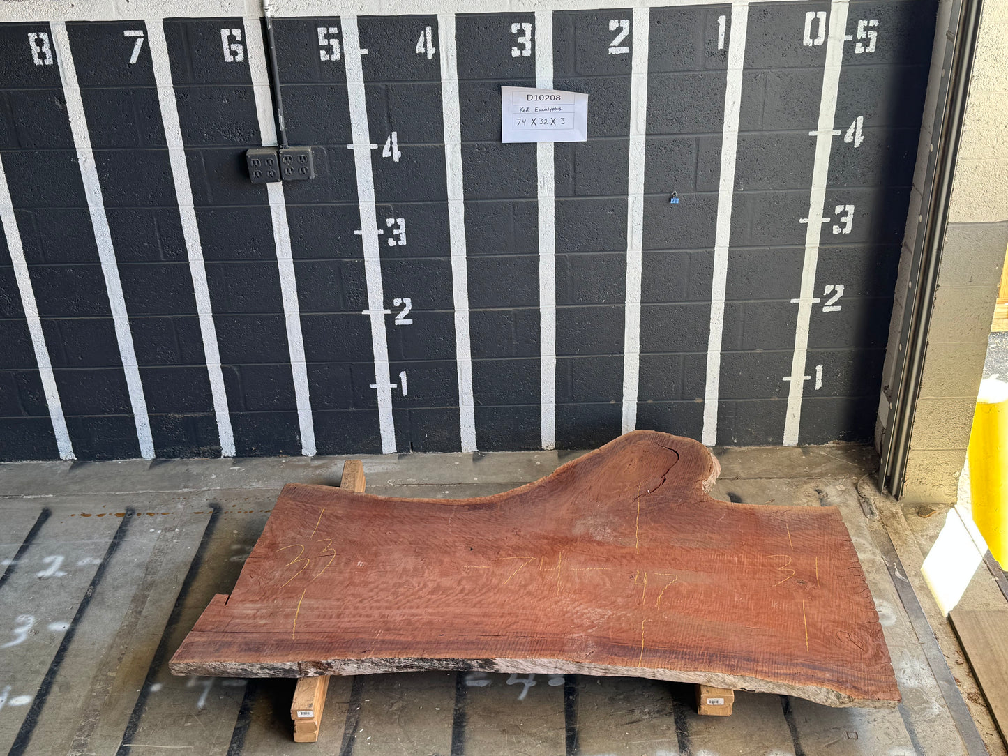 12/4 Eucalyptus <br> 74" x 32" x 3" <br> D10208