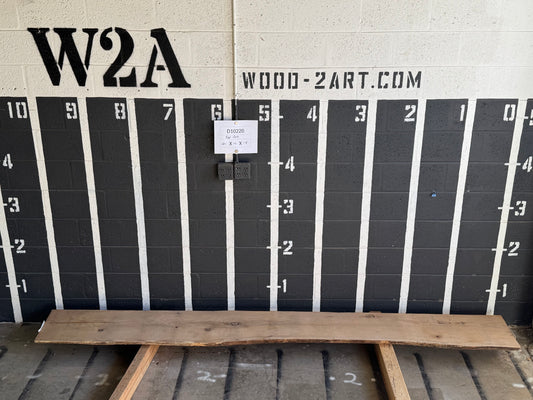8/4 Red Oak <br> 121" x 14" x 1.5" <br> D10220