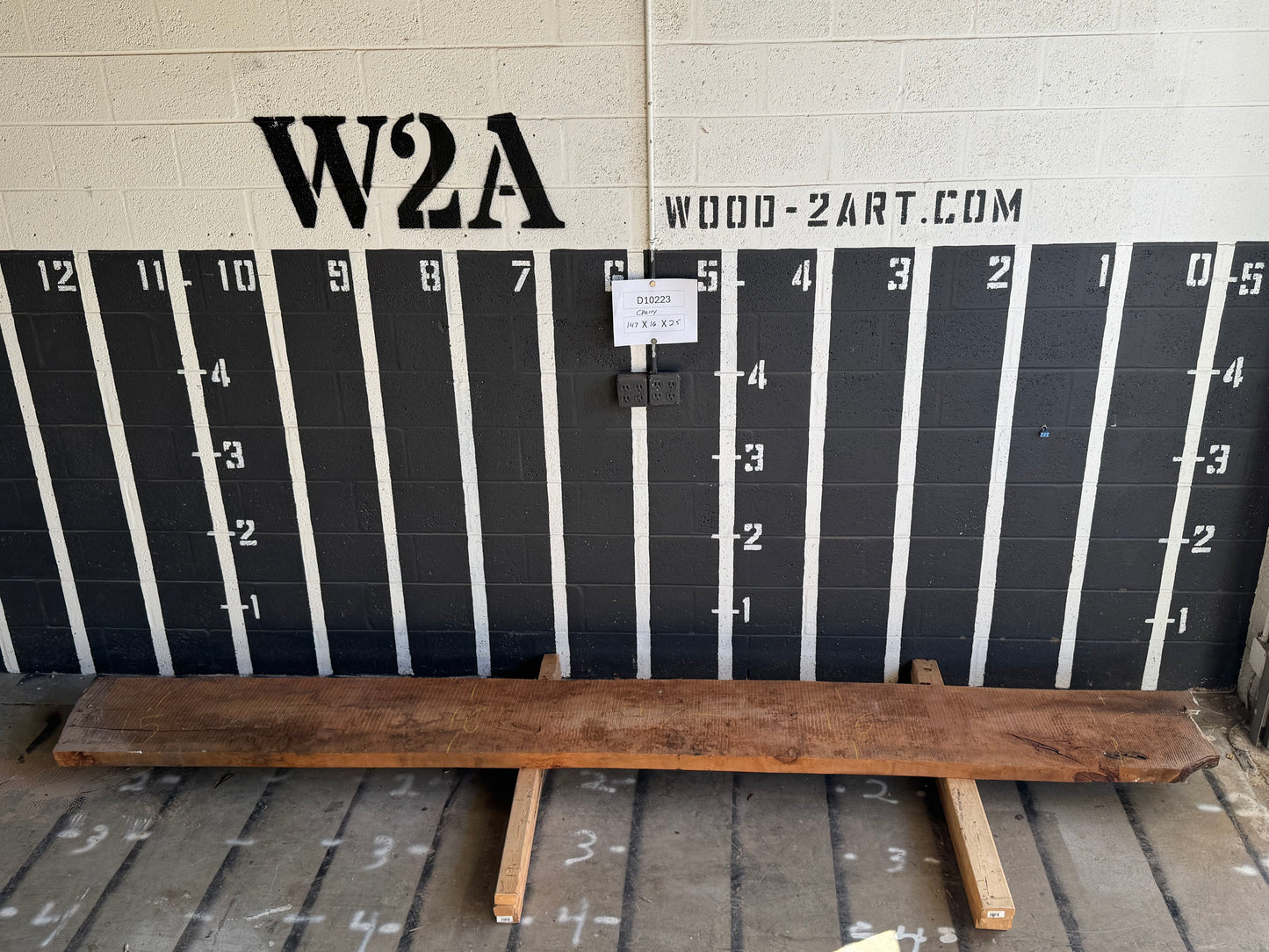 10/4 Cherry <br> 147" x 16" x 2.5" <br> D10223