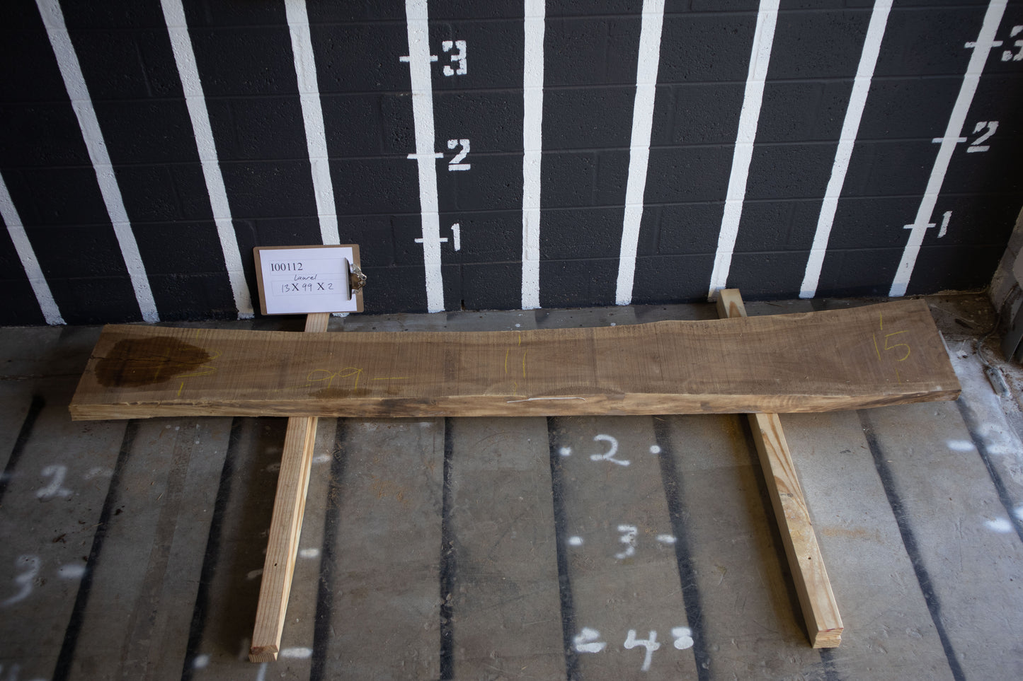 8/4 Laurel <br> 104" x 13" x 2" <br> I00112