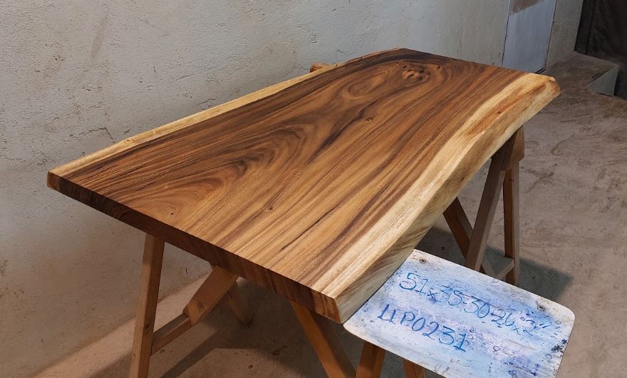 Table <br> Monkey Pod <br> 54'' X 27'' X 2'' <br> LEP231