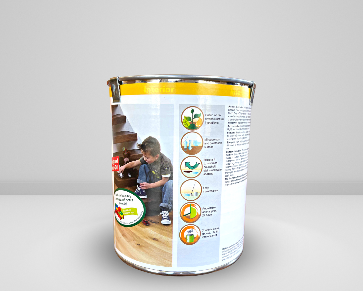 OSMO 3031 <br> Polyx-Oil <br> High Solid <br> Clear Matte